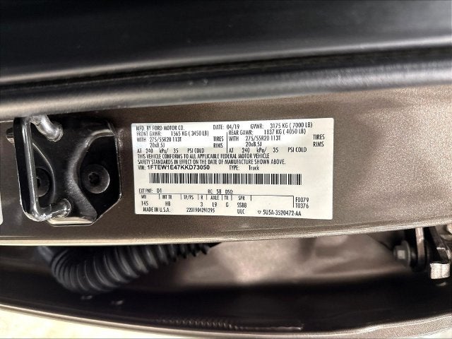 2019 Ford F-150 Lariat
