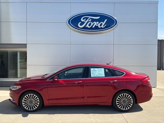 Used 2017 Ford Fusion SE with VIN 3FA6P0HD0HR105331 for sale in Sleepy Eye, Minnesota
