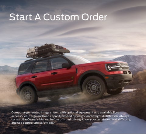 Start a custom order | Chuck Spaeth Ford in New Ulm MN
